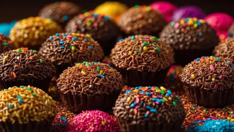 Brigadeiro festivo