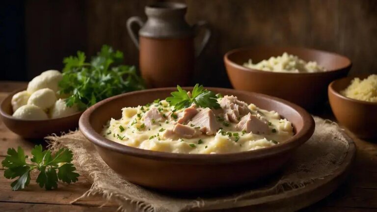 Escondidinho de baroa