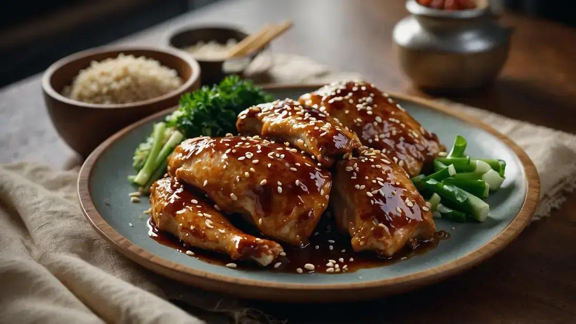 teriyaki de frango fácil receita