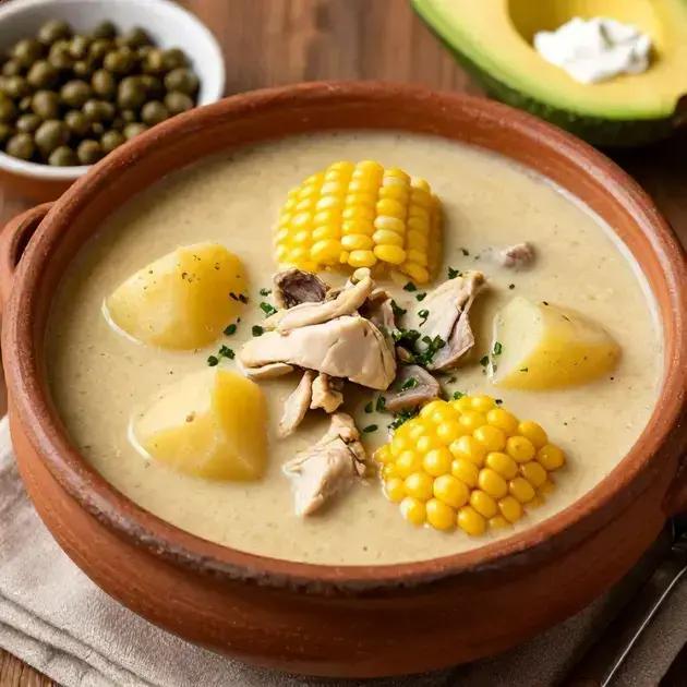 ajiaco colombiano tradicional receita