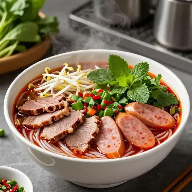 bun bo hue fácil receita