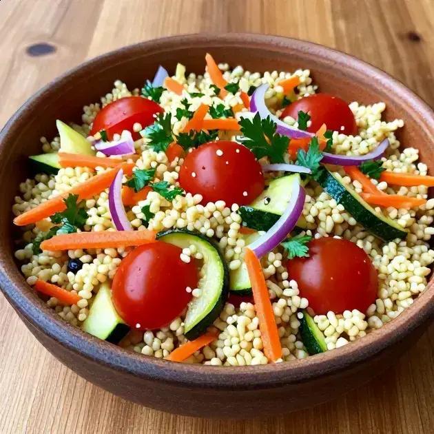 cuscuz marroquino fácil receita