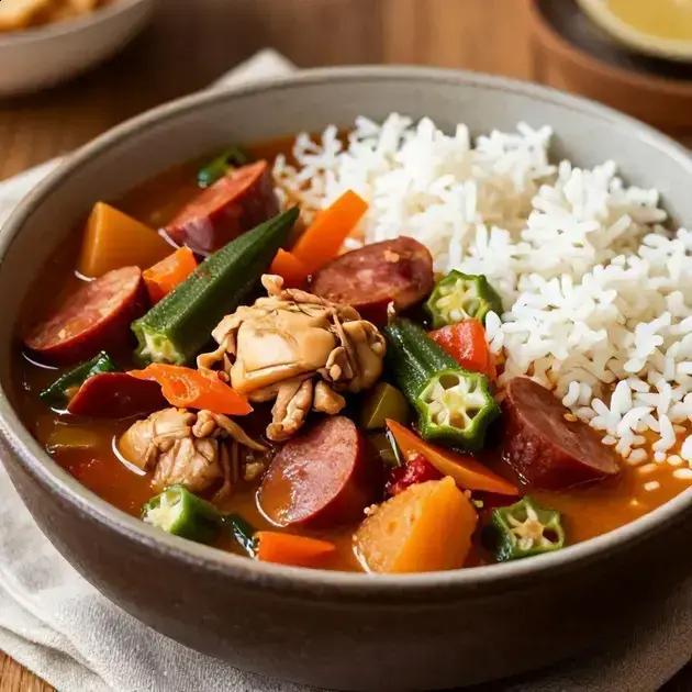 Gumbo passo a passo