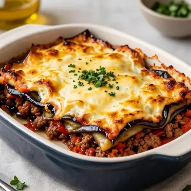 melhor receita de moussaka