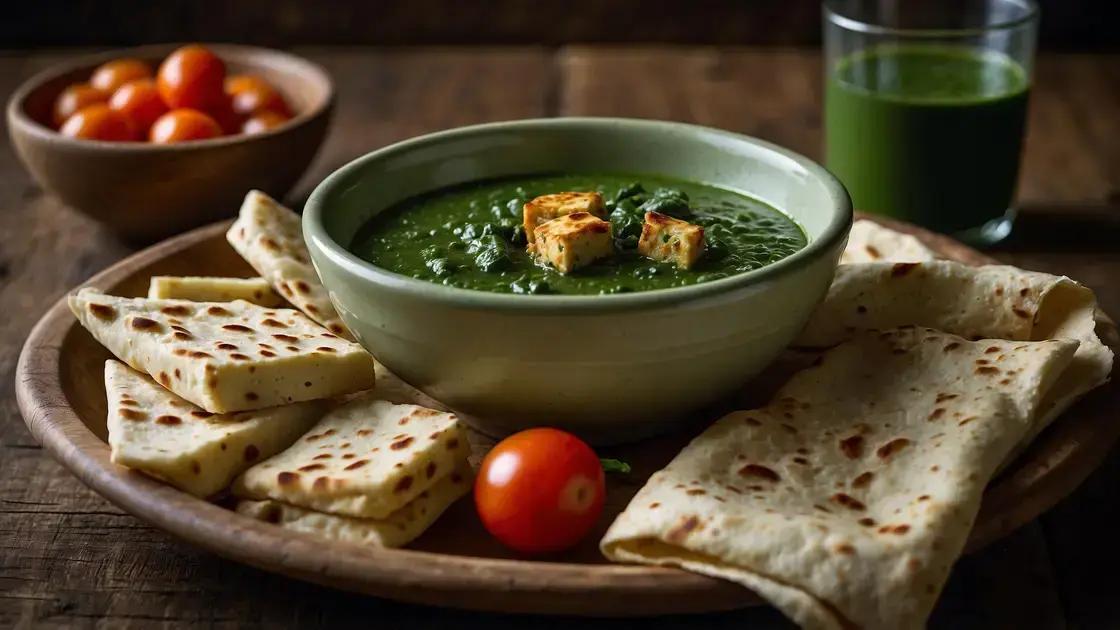 Palak paneer