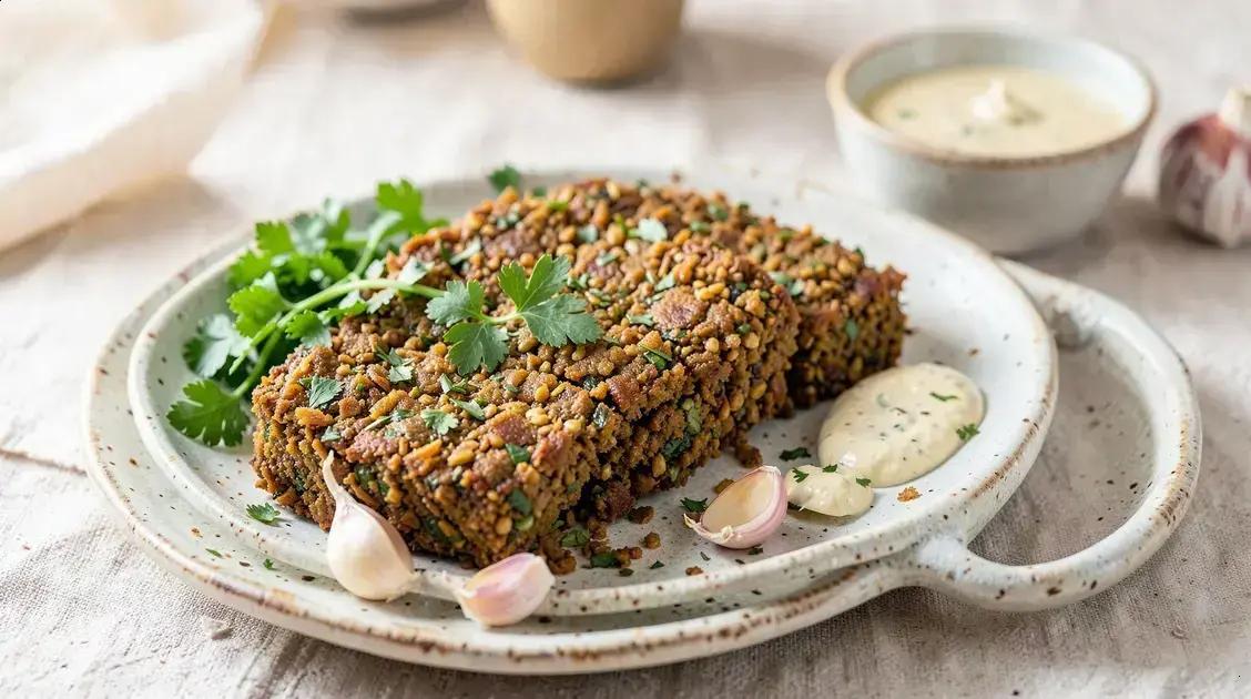 falafel fácil receita