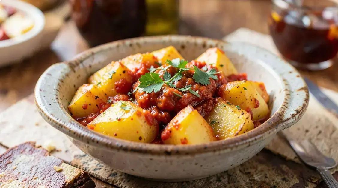 melhor receita de patatas bravas