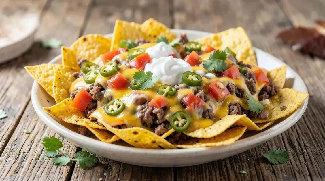 nachos supremos tradicional receita