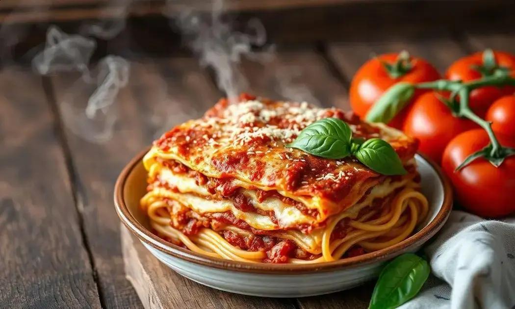 lasanha à bolonhesa sem glúten fácil