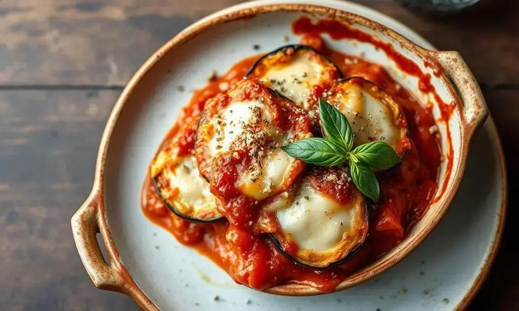 parmigiana de berinjela sem glúten fácil receita