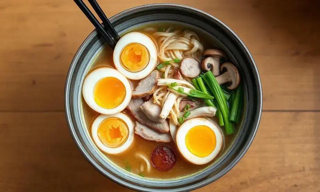 ramen tonkotsu sem glúten fácil receita