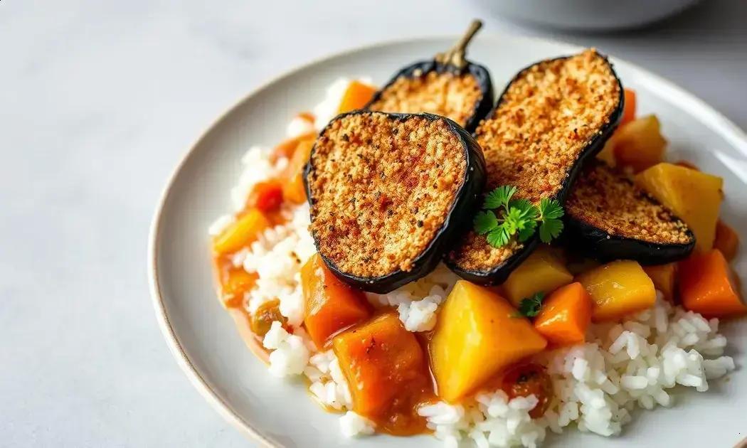 Katsu curry vegetariano