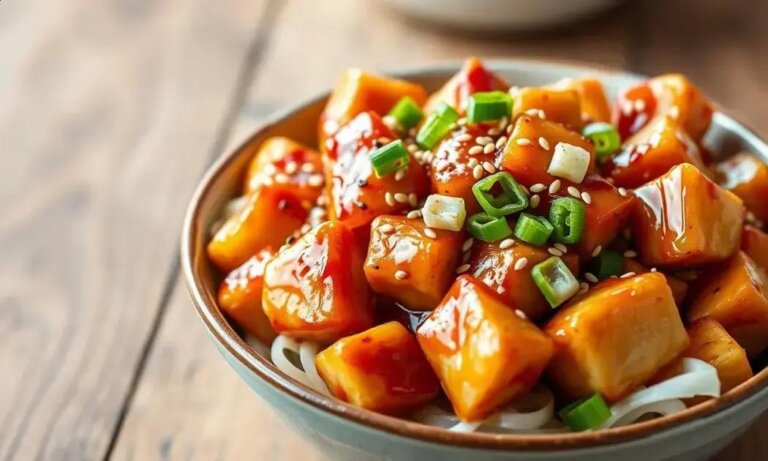 teriyaki de frango low carb