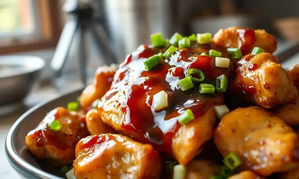 teriyaki de frango sem glúten fácil receita
