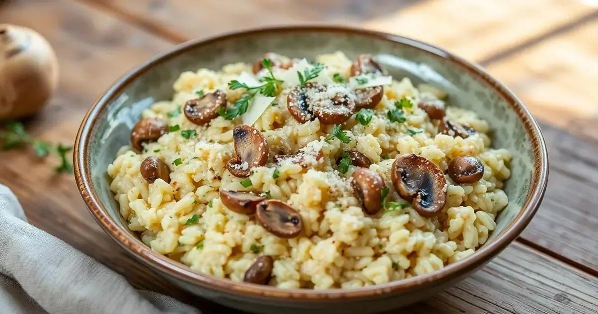 risoto de funghi — Mediterranean Diet Hub
