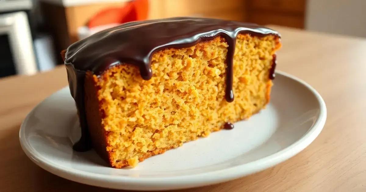 Bolo de cenoura — Mediterranean Diet Hub
