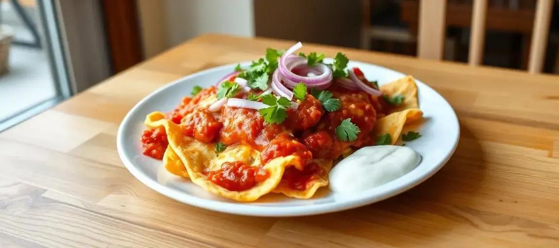 chilaquiles rojos — Mediterranean Diet Hub