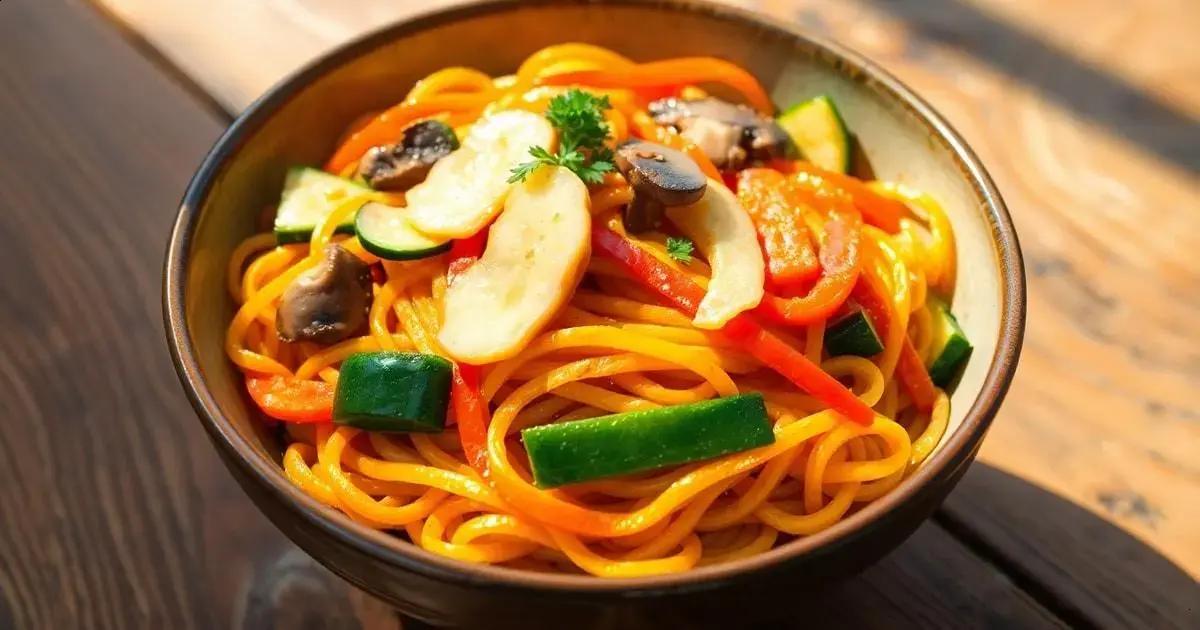 Japchae — Mediterranean Diet Hub