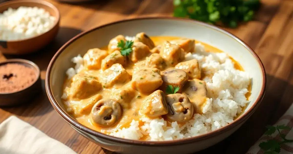 Strogonoff de frango — Mediterranean Diet Hub