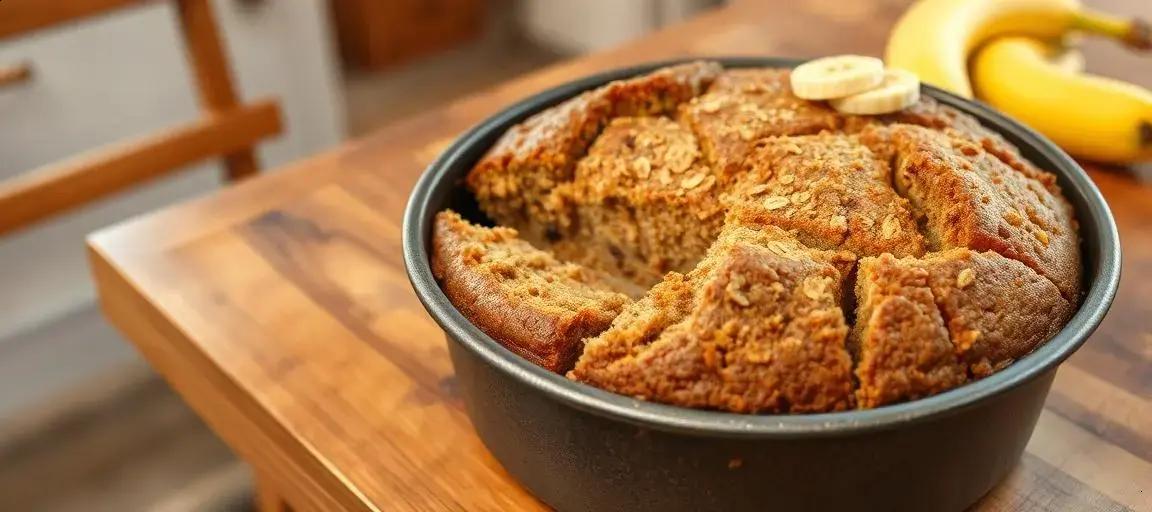 Bolo de aveia com banana — Mediterranean Diet Hub