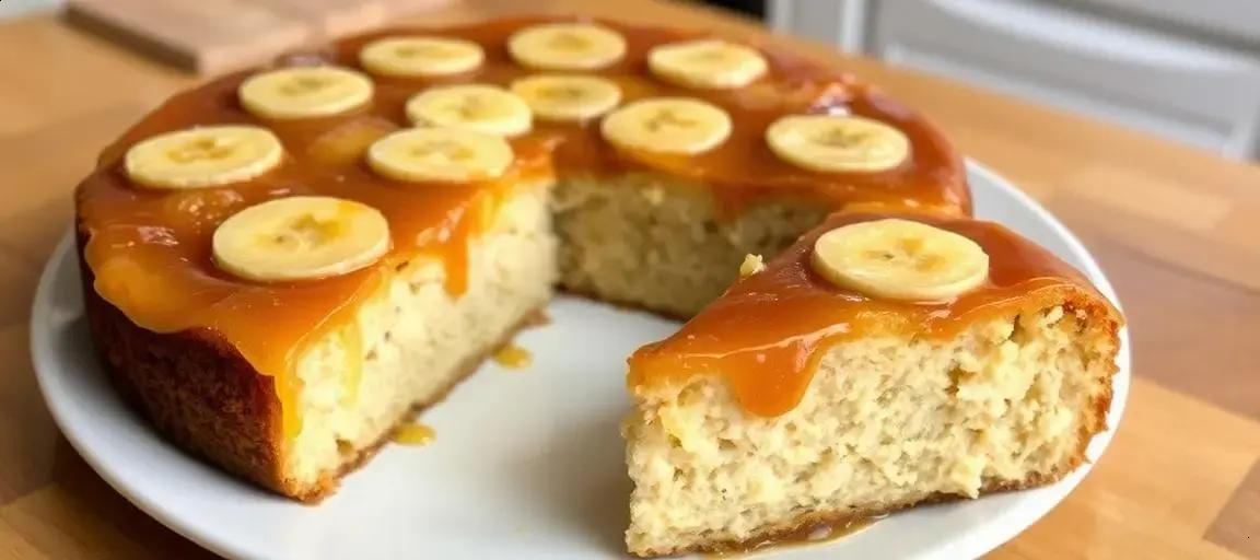 Bolo de banana caramelizada — Mediterranean Diet Hub