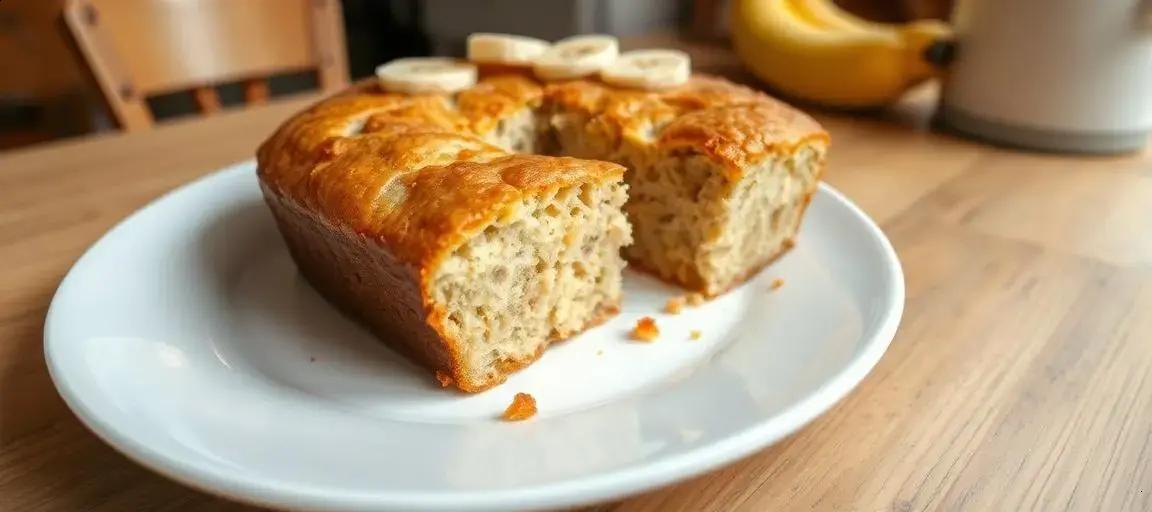 Bolo de banana fit — Mediterranean Diet Hub