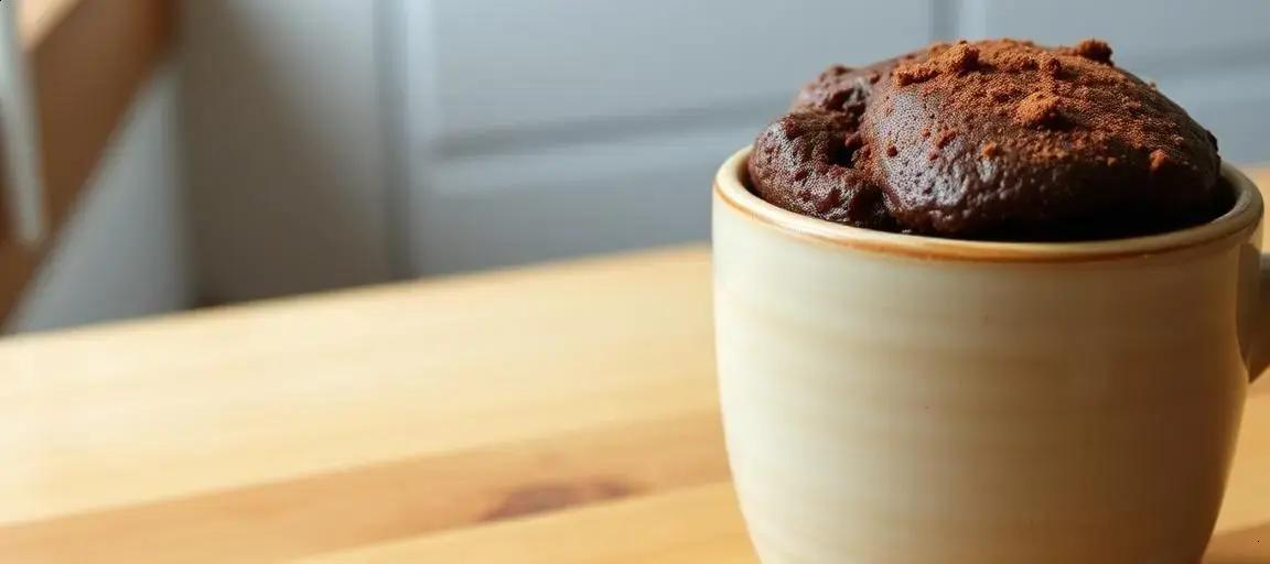 Bolo de caneca de chocolate — Mediterranean Diet Hub