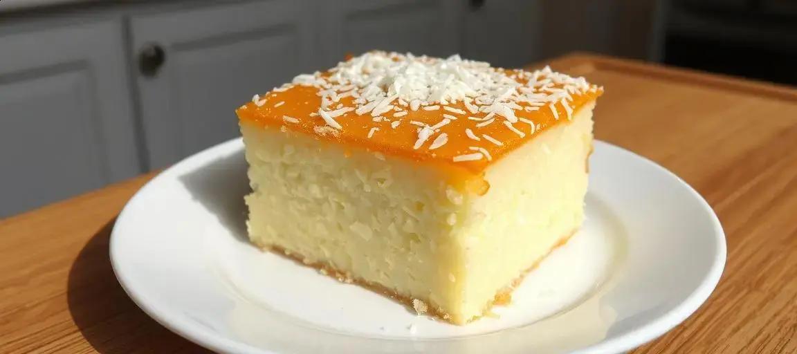 Bolo de coco gelado — Mediterranean Diet Hub
