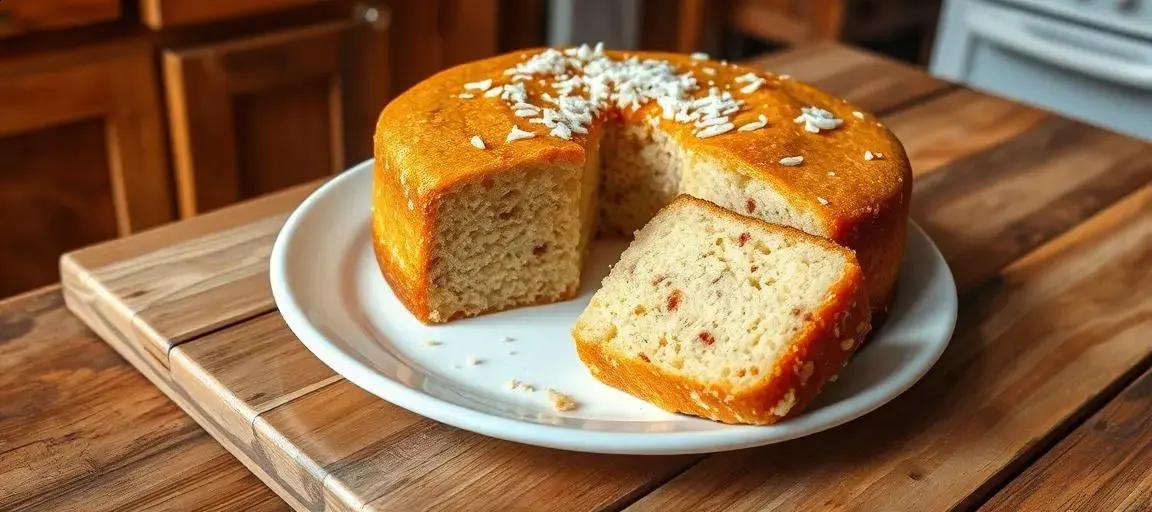 bolo de tapioca granulada — Mediterranean Diet Hub