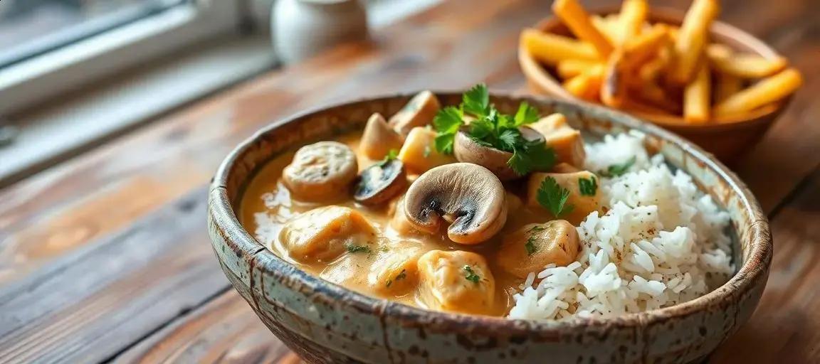strogonoff de frango — Mediterranean Diet Hub