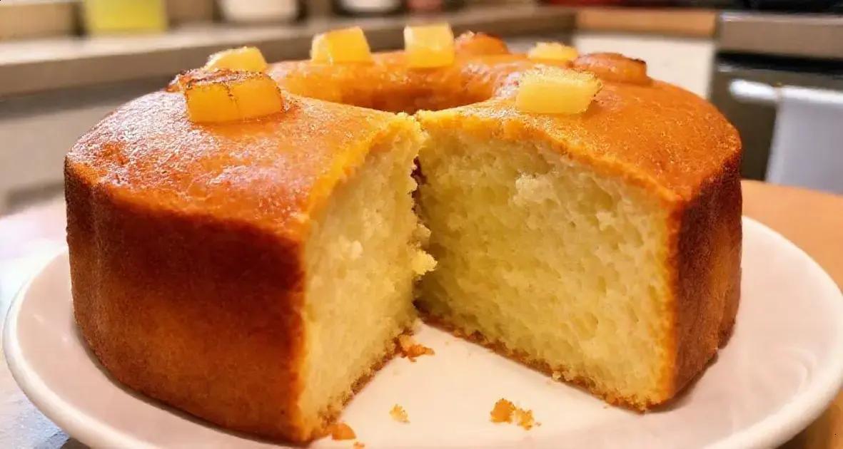 Bolo de abacaxi — Mediterranean Diet Hub