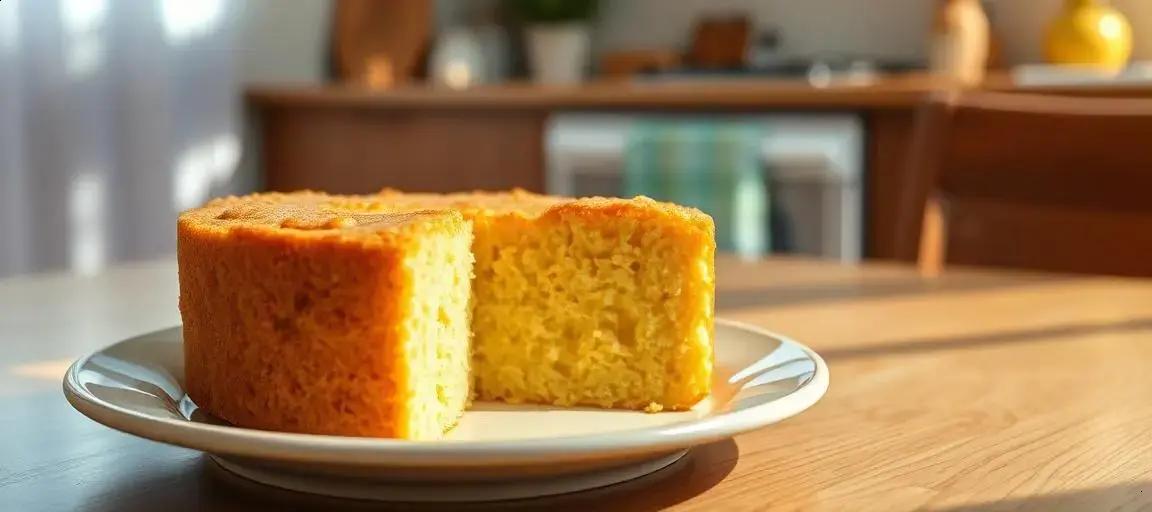 Bolo de milho de liquidificador — Mediterranean Diet Hub