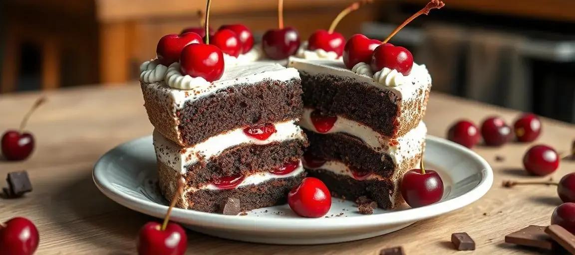 bolo floresta negra — Mediterranean Diet Hub