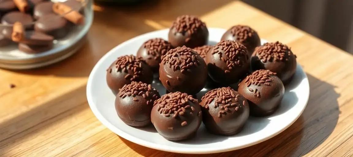 Brigadeiro sem leite condensado — Mediterranean Diet Hub