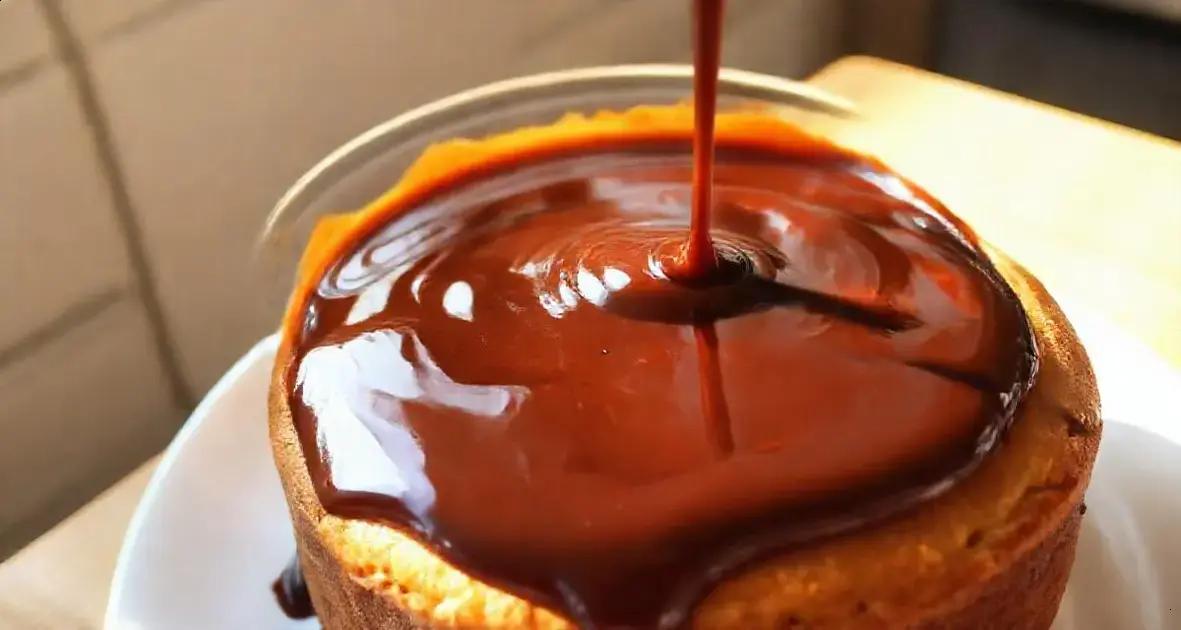 calda de chocolate para bolo — Mediterranean Diet Hub