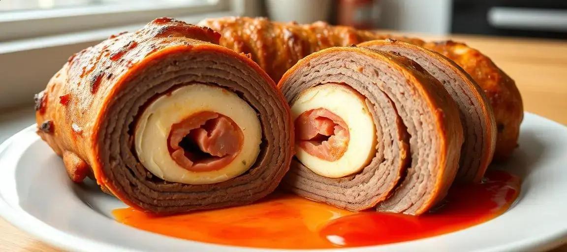 rocambole de carne moída — Mediterranean Diet Hub