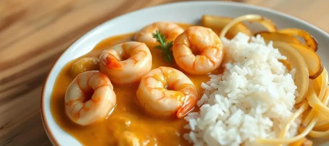 Strogonoff de camarão — Mediterranean Diet Hub