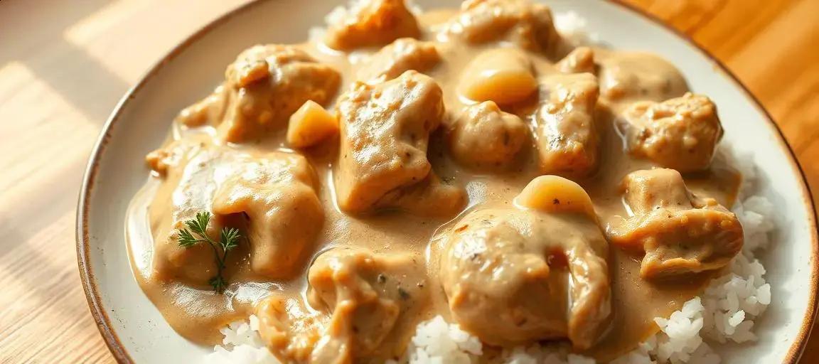 Strogonoff de frango — Mediterranean Diet Hub